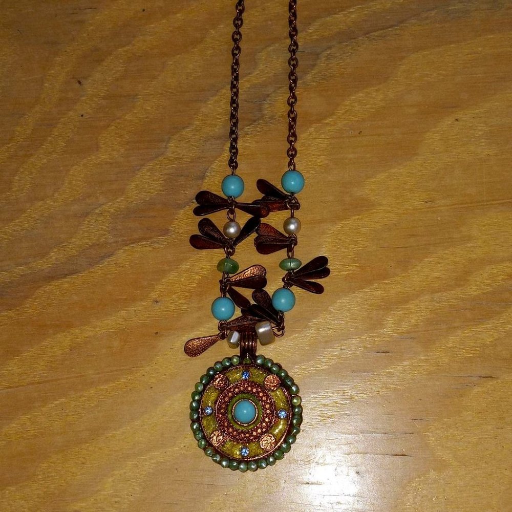 Matinee Costume Pendant Necklace